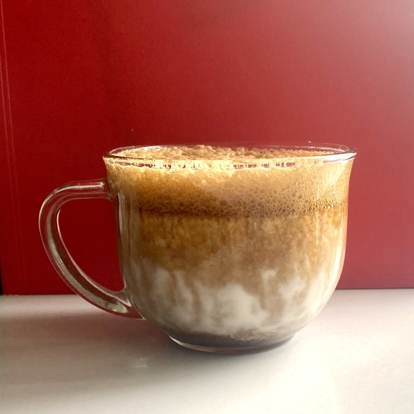 Vegan Banana Whipped Iced Coffee