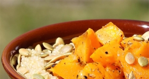 Roasted Butternut Squash Quinoa with Pumpkin Seeds