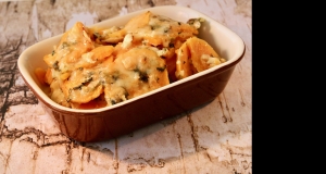 Sweet Potato and Gruyere Gratin
