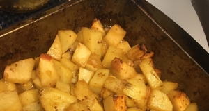 Roasted Potatoes and Apples