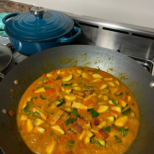 Lime-Curry Tofu Stir-Fry
