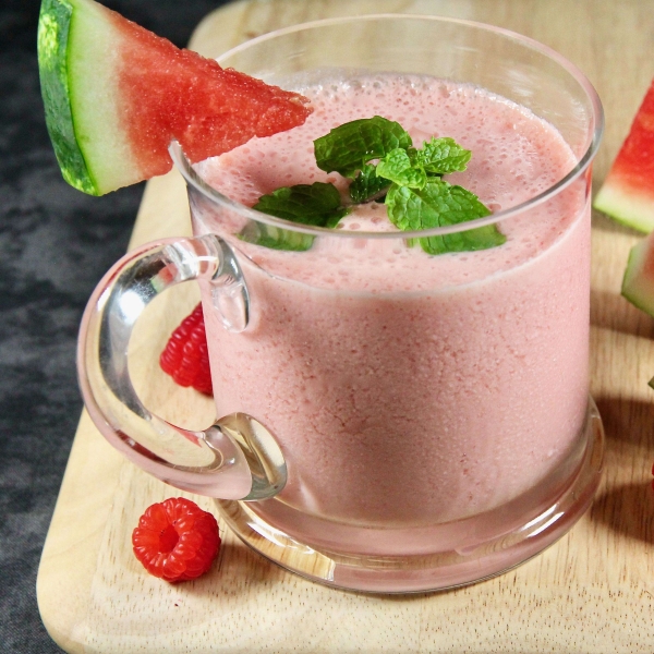 Watermelon-Raspberry Smoothie