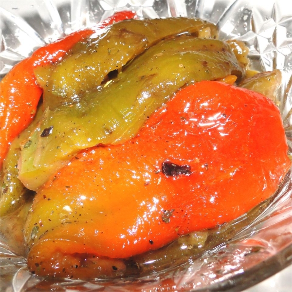 Roasted Peppers in Oil (Peperoni Arrostiti Sotto Olio)