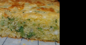 Broccoli Cornbread with Cheese