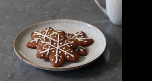 Gingerbread Snowflakes
