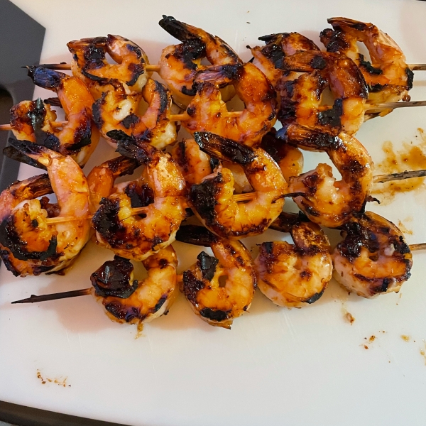 Sweet and Spicy Grilled Shrimp