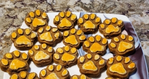 Homemade Peanut Butter and Pumpkin Dog Treats