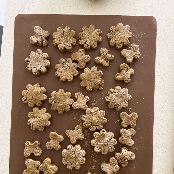 Homemade Peanut Butter and Pumpkin Dog Treats