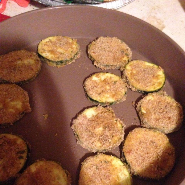 Breaded and Baked Zucchini