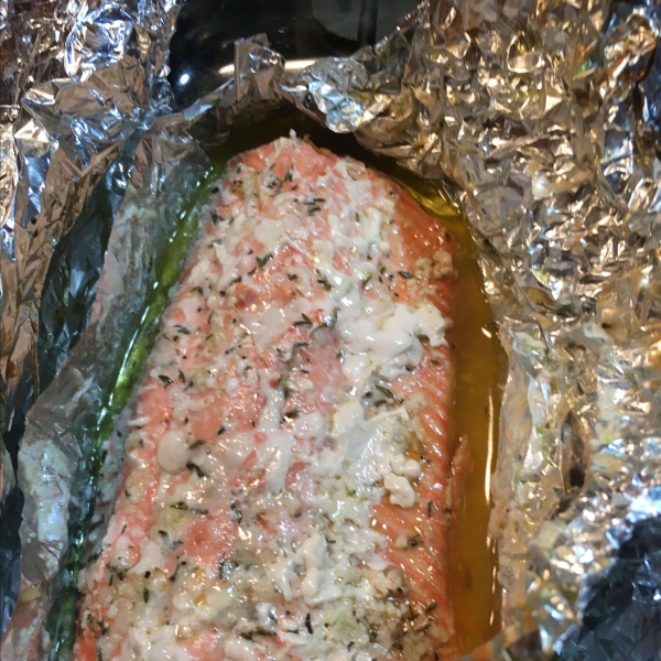 Baked Salmon in Foil