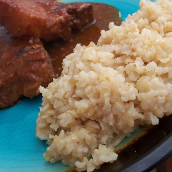 Oven Brown Rice