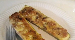 Savory Stuffed Zucchini