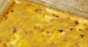 Slow Cooker Cheesy Chicken and Tortillas