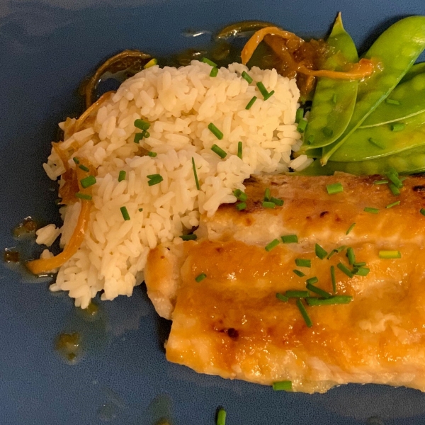 Miso Salmon with Sake Butter