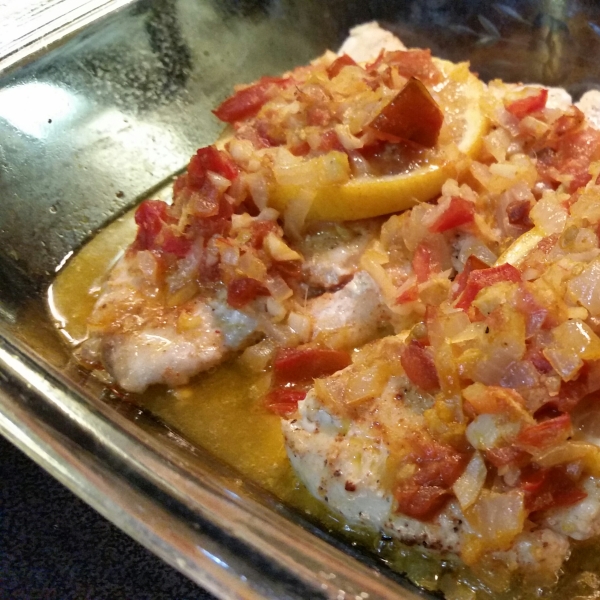 Red Snapper (Chinese-French Fusion)