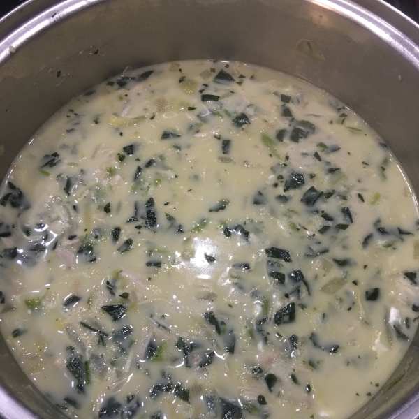 Spinach Artichoke Soup