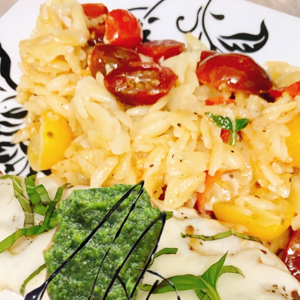 Bruschetta Chicken Casserole