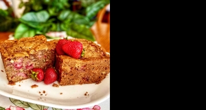 Strawberry Cake with Cream Cheese Frosting