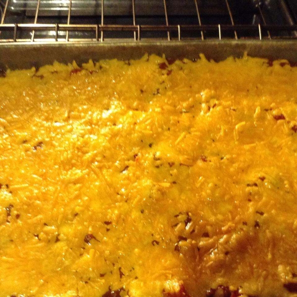 Layered Nacho Bake
