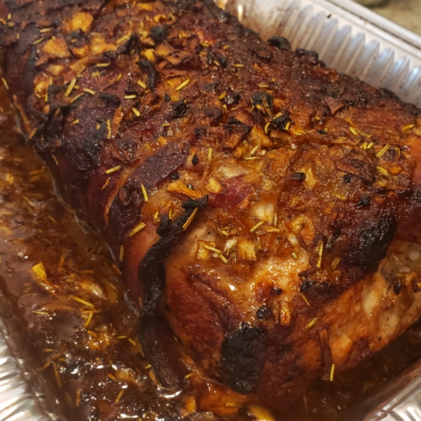 Sweet Bacon Wrapped Pork Loin