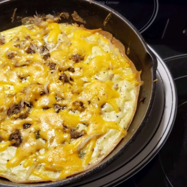 Potato and Cheese Frittata