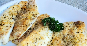 Easy, Excellent Baked Flounder