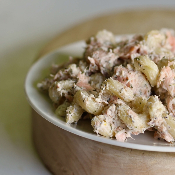 Salmon Pasta Salad with Dill