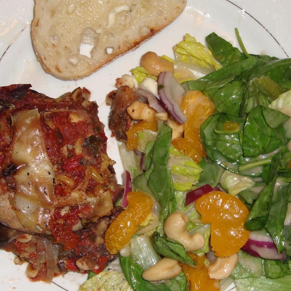 Baked Eggplant Antipasto