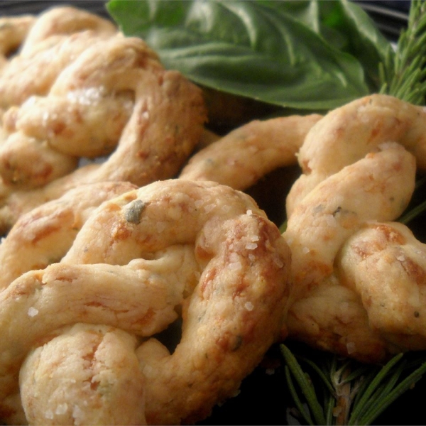Herb Cheese Pretzels