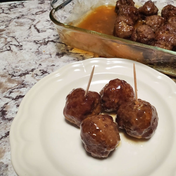 Sweet and Sour Meatballs in Oven