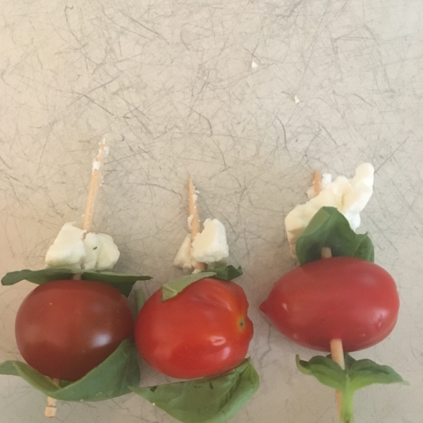 Greek Salad on a Stick