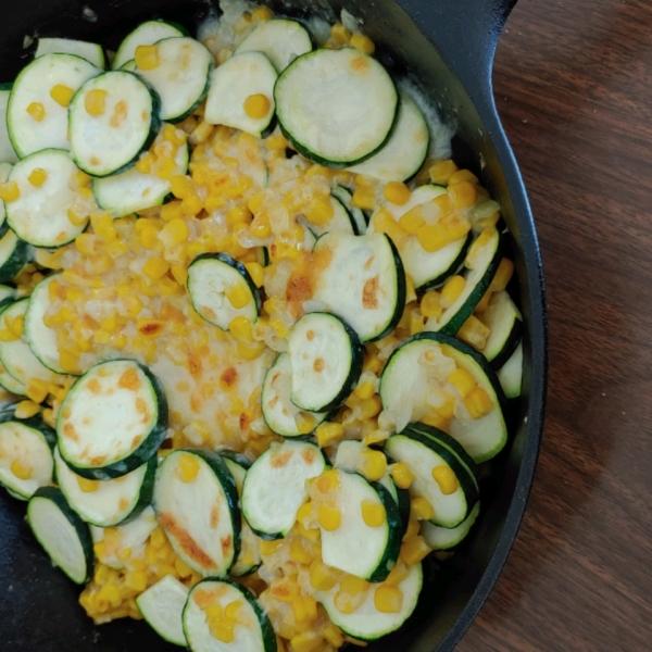 Zucchini and Corn Gratin