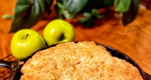 Apple and Cheddar Skillet Cake