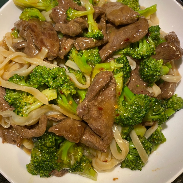 Hot and Tangy Broccoli Beef