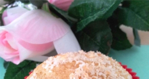 Coconut Mango Muffins with Candied Ginger