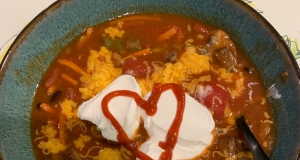 Pub-Style Vegetarian Chili