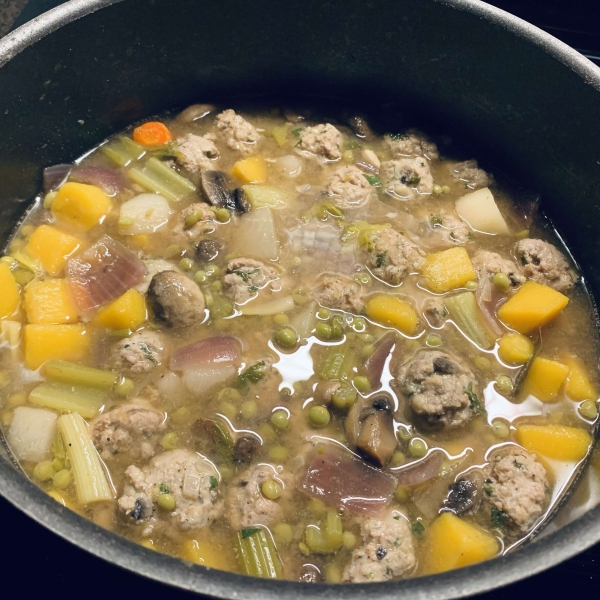 Turkey Meatball and Vegetable Stew