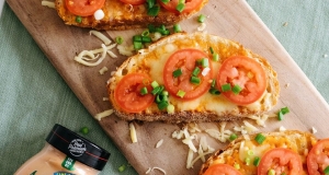 Melty Cheese and Tomato Sandwiches