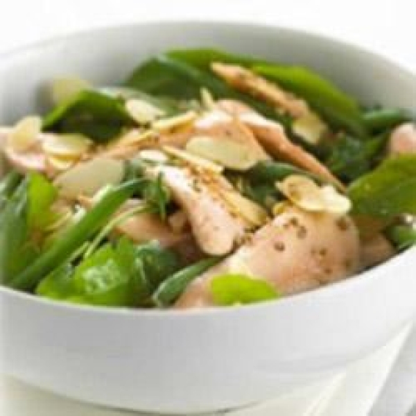 Hot Salmon Salad with Maille® Honey Dijon Mustard