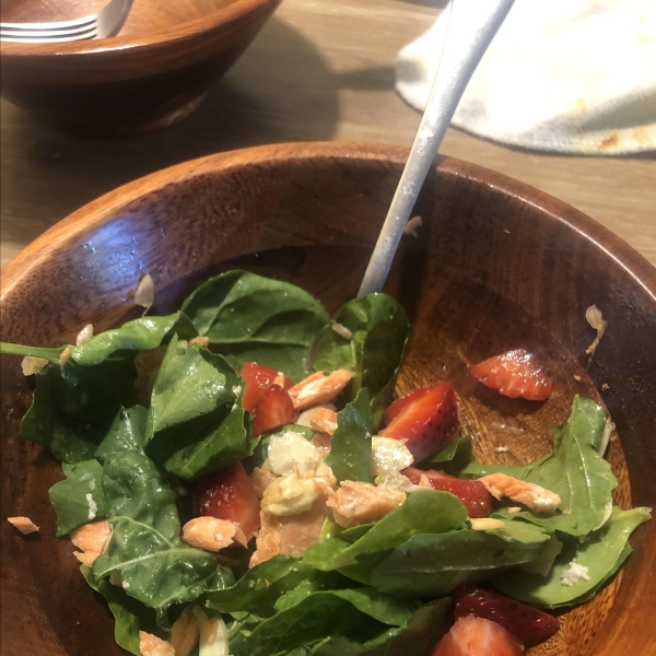 Hot Salmon Salad with Maille® Honey Dijon Mustard