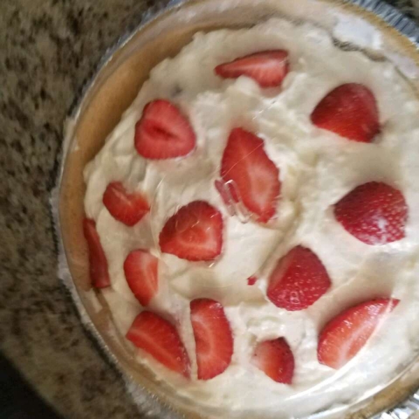 No Bake Sugar Free Strawberry Cheesecake
