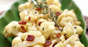 Bacon Cauliflower Sauté