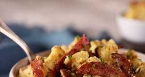 German Potato Salad with Chopped Ham