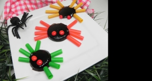 Halloween Jell-O Spiders
