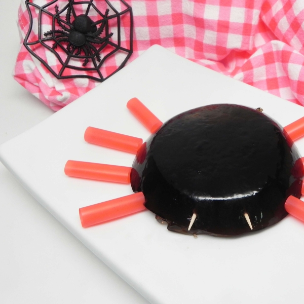 Halloween Jell-O Spiders