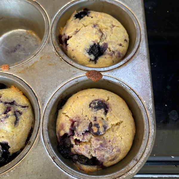 Jay's Blueberry Corn Muffins