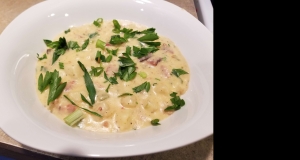 Jalapeno Popper and Potato Chowder