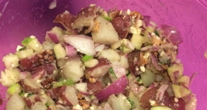 Red Bliss Potato Salad with Gorgonzola and Walnuts