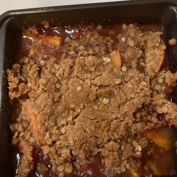 Juicy Peach Crisp