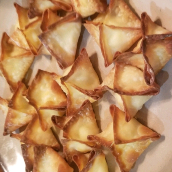 Baked Cream Cheese Wontons